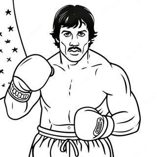 Rocky Balboa Nyrkkeily Varittamissivu 11710-9184