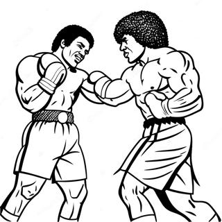 Rocky Vs Apollo Creed Varittamissivu 11711-9185