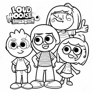 Loud House Perhesivut Varityssivu 1471-1177