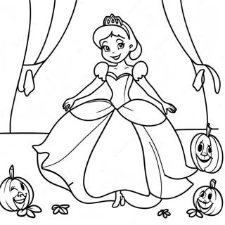 Disney Prinsessa Halloween Värityssivut