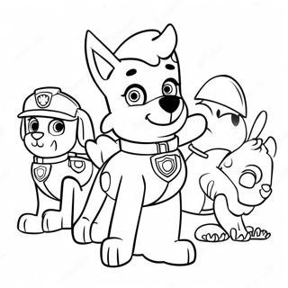 Paw Patrol Paasiaismunaetsinta Varittamissivu 21752-17198