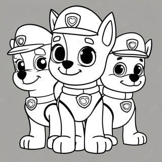 Suloiset Paw Patrol Hahmot Varittamissivu 21753-17210