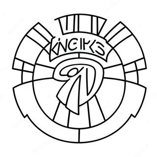 New York Knicks Logo Varittamissivu 34953-27643