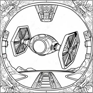 Yksityiskohtainen Tie Fighter Avaruusottelu Varityssivu 43184-34161