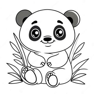 Sopo Kawaii Panda Bambun Kanssa Varityssivu 47044-37213