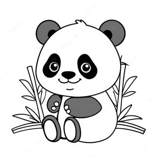 Sopo Kawaii Panda Bambun Kanssa Varityssivu 47044-37214