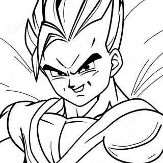 Gohan Super Saiyan 2 Intensiivisessa Taistelussa Varityssivulla 57474-45482