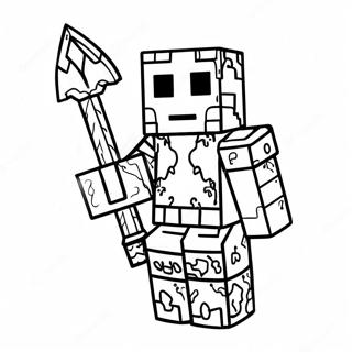 Pelottava Minecraft Warden Varittamissivu 59784-47312