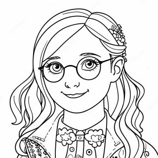 Harry Potter Luna Lovegood Värityssivut