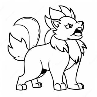 Tulinen Arcanine Varityssivu 73925-58538