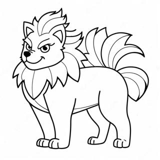 Tulinen Arcanine Varityssivu 73925-58539